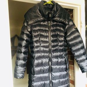 New Women’s Bernardo Fashions Ecoplume High Neck Lust Walker Jacket